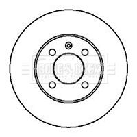 BORG & BECK Piduriketas BBD4925